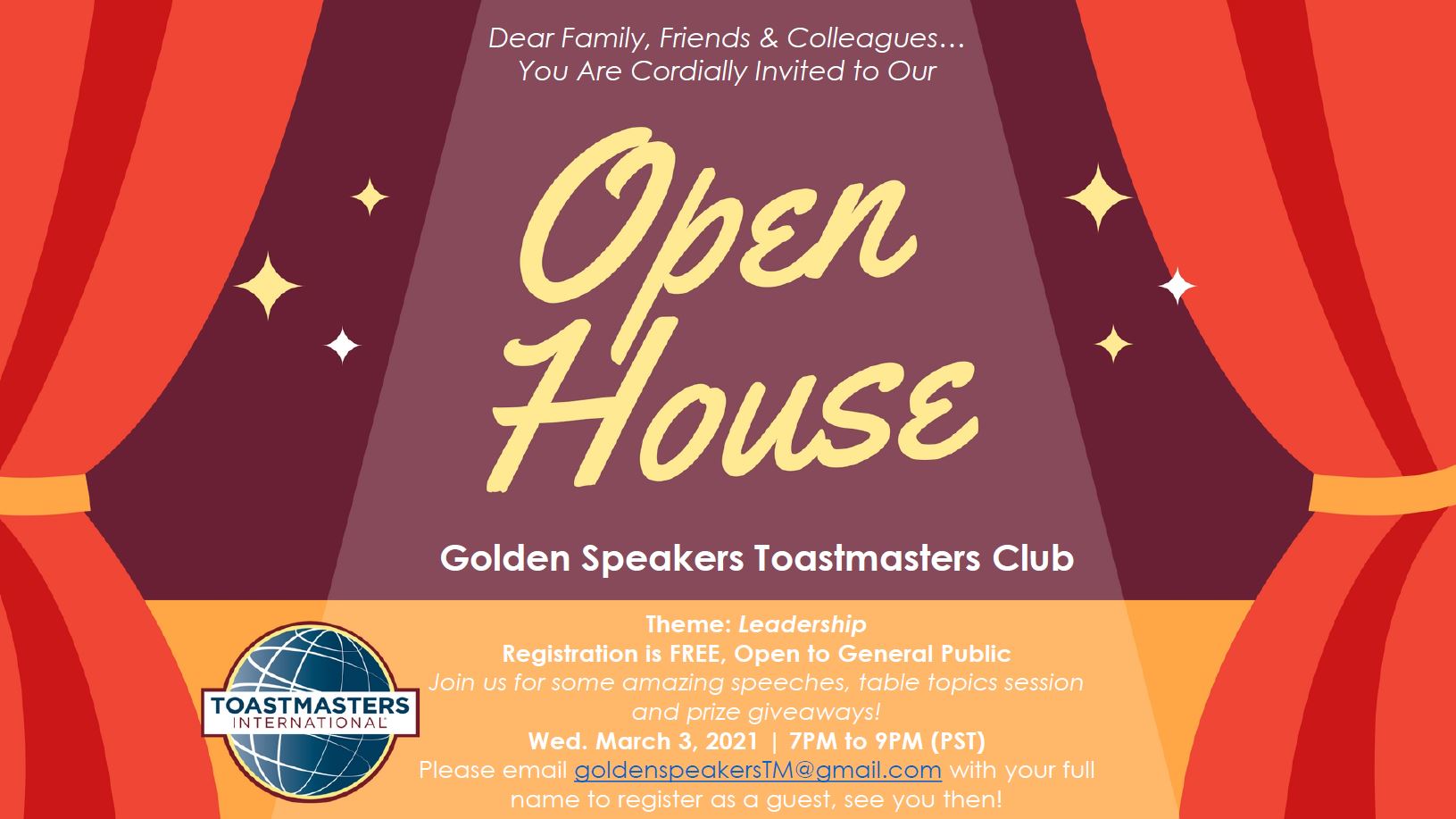 GS Open House March 2021
