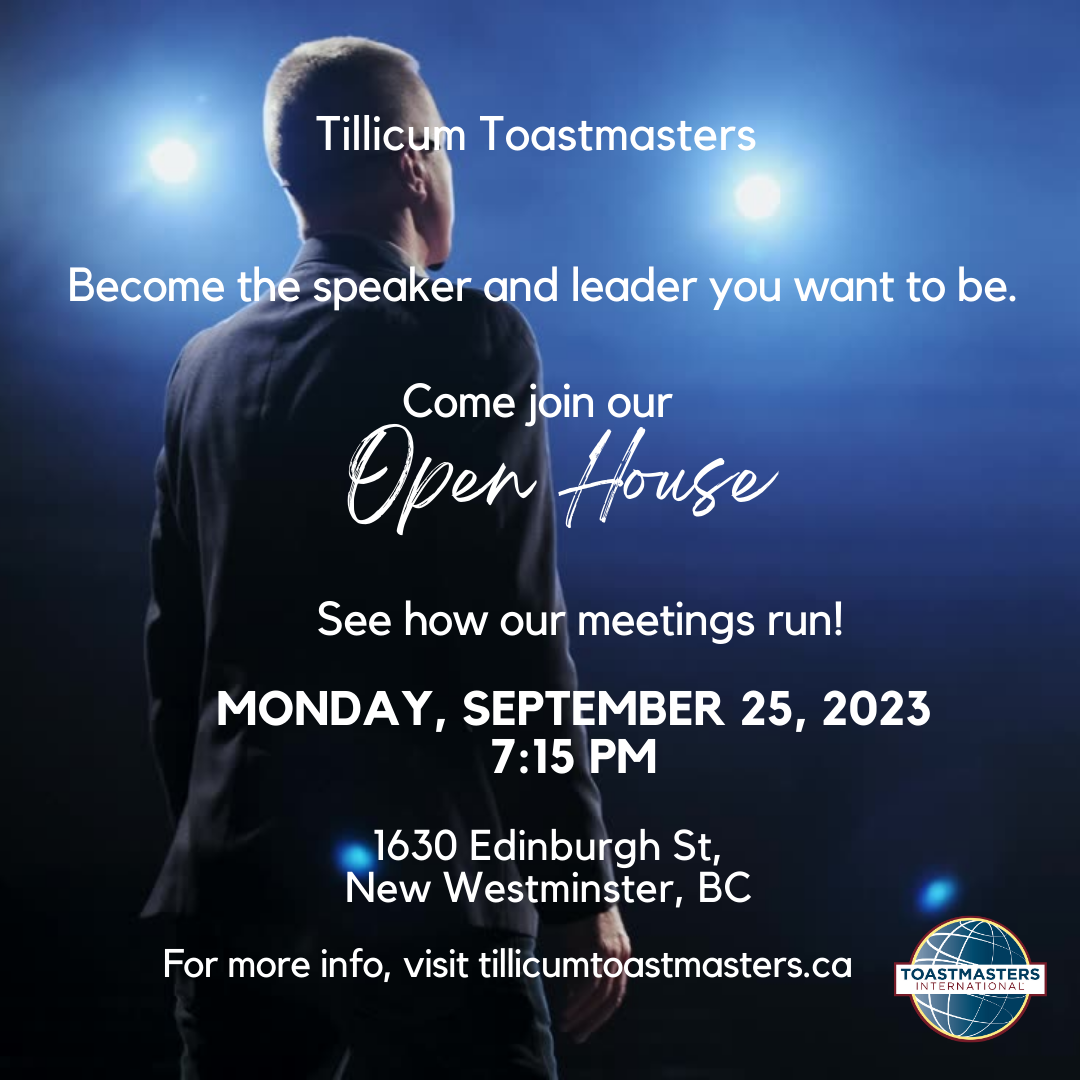 Open House invitation