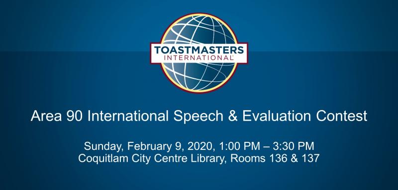 Area 90 Speech & Evaluation Contest